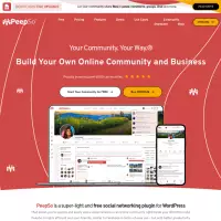 PeepSo WordPress 用のソーシャル ネットワーク プラグインを使用して facebook (無料) ウェブサイトを作成します。