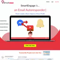 SmartEngage 自動回复 對於營銷人員 集成 Email Messenger Web Push