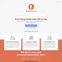 DuckDuckGo melindungi privasi browser Anda secara gratis.