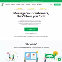 tawk.to live chat sul tuo sito web (gratuito) senza pubblicità 100% gratis per sempre