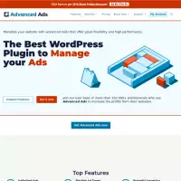 wpadvancedads一個輕量級的 WordPress 廣告管理器插件，用於銷售您的廣告。