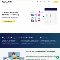 GoLogin เบราว์เซอร์ ท่องเว็บไม่ระบุตัวตน ทดลองใช้งานฟรี พร็อกซี่(ฟรี) ใช้งานหลายบัญชี พร้อมกัน