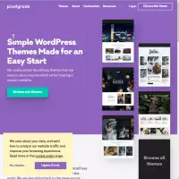 pixelgrade シンプルでスタイリッシュな (無料) WordPress テーマ シンプルで効果的なデザイン。