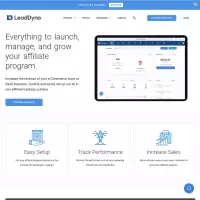 leaddyno Bắt đầu một chương trình liên kết trên trang web của bạn. với giá thấp nhất thị trường