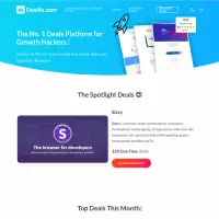 dealify ตลาดลดราคาสำหรับเครื่องมือออนไลน์และซอฟต์แวร์ ประหยัดสูงสุดถึง 95%