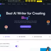 Alat menulis artikel Writesonic (percuma). Tulis perkataan secara automatik dengan AI