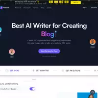Writesonic (ücretsiz) makale yazma aracı AI ile kelimeleri otomatik olarak yazın