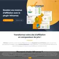 winamaz compare les prix des produits Amazon Affiliate sur le site WordPress