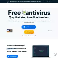 avast Antivirus (Percuma) dengan VPN Percuma (5 GB/Minggu) Melindungi sehingga 5 peranti.