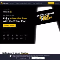 CyberGhost VPN 7 Cihazda Aynı Anda Ücretsiz Sınırsız Bant Genişliği Oynatın