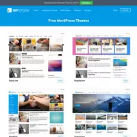 wpenjoy Tema de WordPress (gratis) Crear un sitio para compartir videos Fácil de instalar