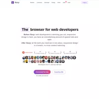 sizzy.co，開發人員和設計師的瀏覽器 開始免費試用並下載