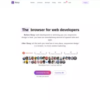 sizzy.co, een browser voor ontwikkelaars en ontwerpers Start een gratis proefperiode en download