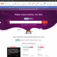 namecheap ซื้อโดเมนมีให้เลือกกว่า 1000 นามสกุล ราคาต่ำสุดเพียง 1.78$ ต่อปีเท่านั้น