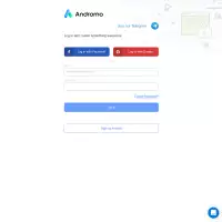 Andromo, kodsuz bir iOS ve Android uygulama oluşturma platformu (ücretsiz başlayın)