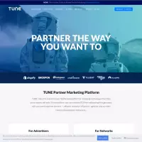 tune.com ซอฟต์แวร์การตลาด AFFILIATE สร้างแพลตฟอร์ม SaaS ที่ยืดหยุ่น