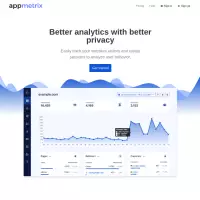 Appmetrix-Analysetool zur Verfolgung des Website-Besucherverhaltens