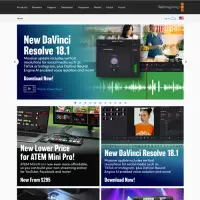 DaVinci Resolve Tool（免費） 一體化視頻、音頻和效果編輯軟件。