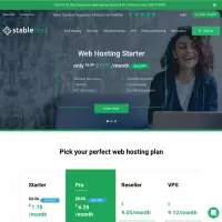 StableHost 저렴한 웹 호스팅 50% 할인 코드 "50OFFYEAR1" $1.75/월