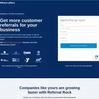 Perisian Rujukan referralrock Buat Sistem Gabungan Rujukan di laman web anda sendiri.