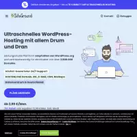 siteground lưu trữ web nhanh hơn 500% bắt đầu từ $2,99 /tháng giảm giá 80%