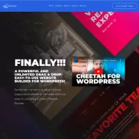 Cheetahbuilderpro สร้างเว็บไซต์แบบลากและวางสำหรับ WordPress พร้อมองค์ประกอบมากมาย