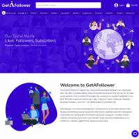 GetAFollower meningkatkan penayangan, suka, dan media sosial YouTube.