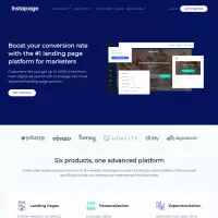 Instapage ซอฟต์แวร์สร้างหน้าแลนดิ้งเพจ แบบลากว่าง ที่เร็วที่สุด ไม่จำเป็นต้องโหลดโปแกรม