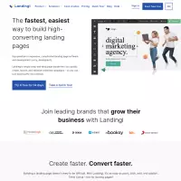 Landingi Landing Page Builder Günstig, jeder kann es benutzen.