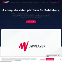 jwplayer, web'deki en iyi HTML5 video oynatıcı Destek bağlantı reklamları