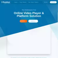 Flowplayer HD-Videoplayer HTML5-Player auf Ihrer eigenen Website.