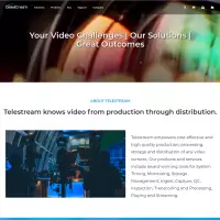Telestream ซอฟต์แวร์สตรีมสดที่ปรับแต่งได้ บน Facebook YouTube กล้อง ไมโครโฟน เว็บแคม ไม่จำกัด