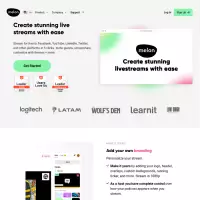 Melonapp เครื่องมือถ่ายทอดสดสตรีมวีดีโอสด(ฟรี)ใช้งานง่ายสตรีมฟรี