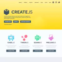 CreateJS Web サイトに HTML5 ゲームを作成する Web サイトにインタラクティブな効果を作成する