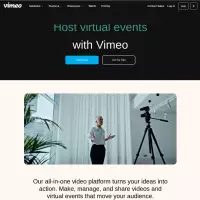 Pengehosan video HD popular Vimeo sedia untuk mengewangkan kandungan video dalam talian anda.