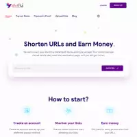 ShrtFly URL Shortener и реклама в Интернете и зарабатывание денег выплаты автоматически