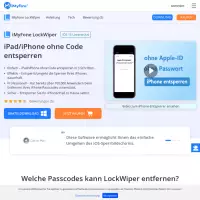 iMyFone LockWiper iPhone Unlocker (téléchargement gratuit), Apple ID Unlock, et plus encore.