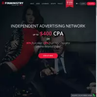 finministry.net investment affiliate network sign up free 100$ CPA up to $400
