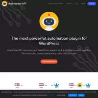 AutomatorWP, WordPress eklentilerini birbirine bağlar ve otomatik olarak birlikte çalışır.