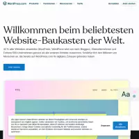 WordPress Der beste und beliebteste (kostenlose) Website- und Blog-Builder.