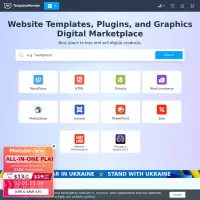 TemplateMonster Acquista o vendi oltre 30.000 temi, plug-in e altro ancora.