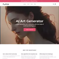 nightcafe.estudio Crear una imagen a partir de texto simple. Generador de arte AI (de uso gratuito)