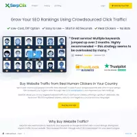 serpclix kauft Website-Traffic von echten Klickern mit hochwertigen IP-Adressen.