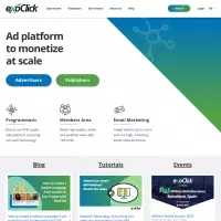 jaringan periklanan exoclick.com Beriklan di situs web Anda untuk menghasilkan uang (mendukung 18+)