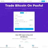 Paxful P2P 比特币交易所提供超过 350 种支付方式