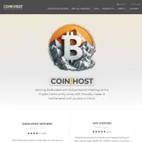 COIN.HOS Hébergement Web sécurisé pour Bitcoin et crypto-monnaie