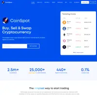 CoinSpot secure crypto trading platform, lowest fees starting at 0.1%.