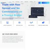 HeroFX は、外国為替、仮想通貨、CFD 取引を提供するオンライン ブローカーです。