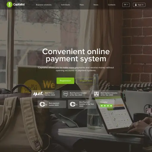 Capitalist.net Es ist ein praktisches Online-Zahlungssystem. Zur Verwendung müssen Informationen wie