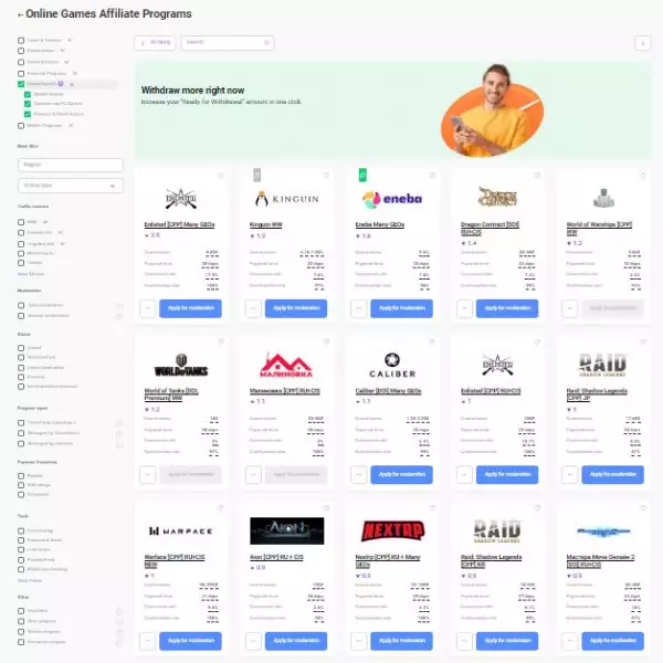 admisión mercado ganar dinero para anunciantes editor